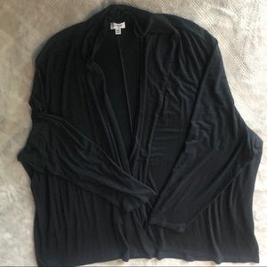*Bundle Sale* Plus Size Black Hip Length Duster